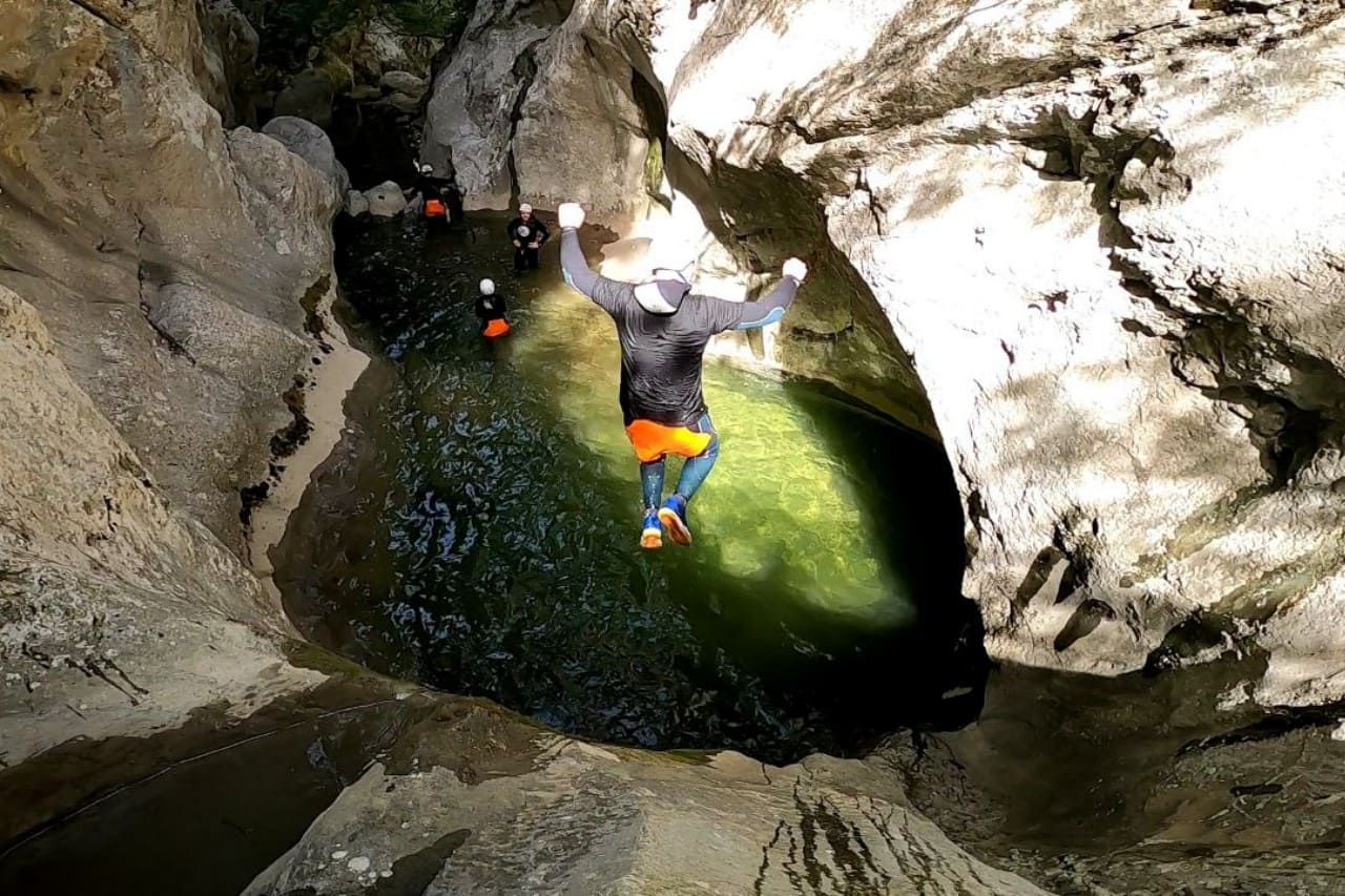 Canyoning in Montenegro