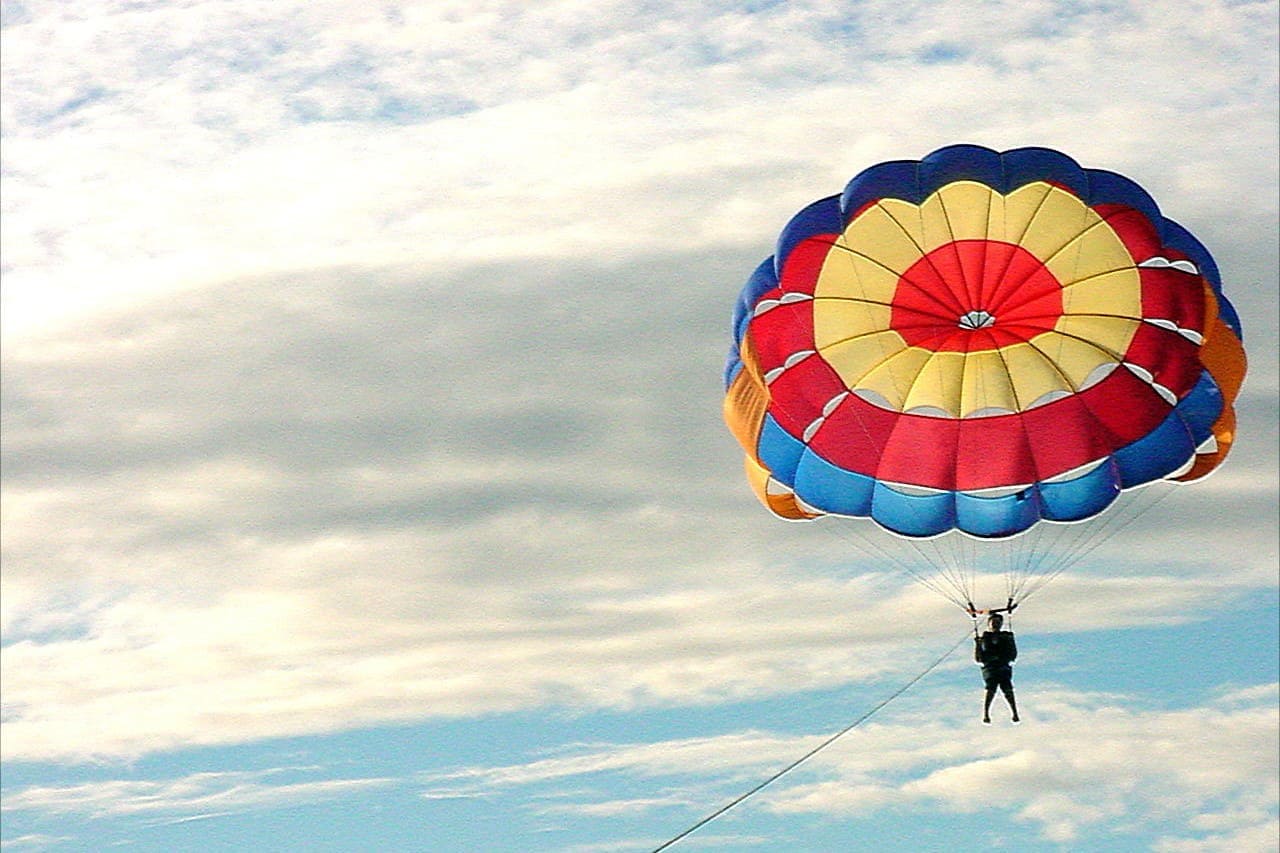 Paraseiling Budva Montenegro