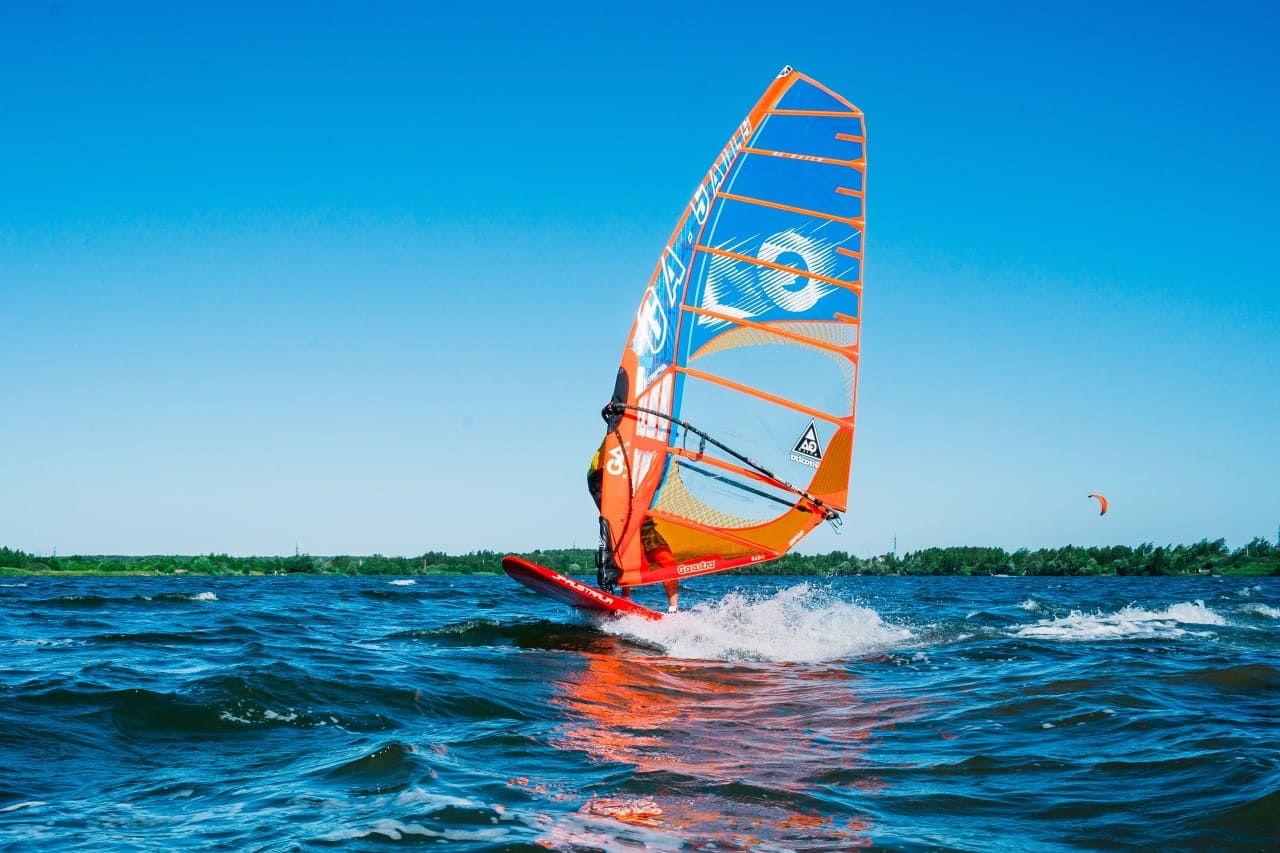 Active leisure - Windsurfing in Montenegro